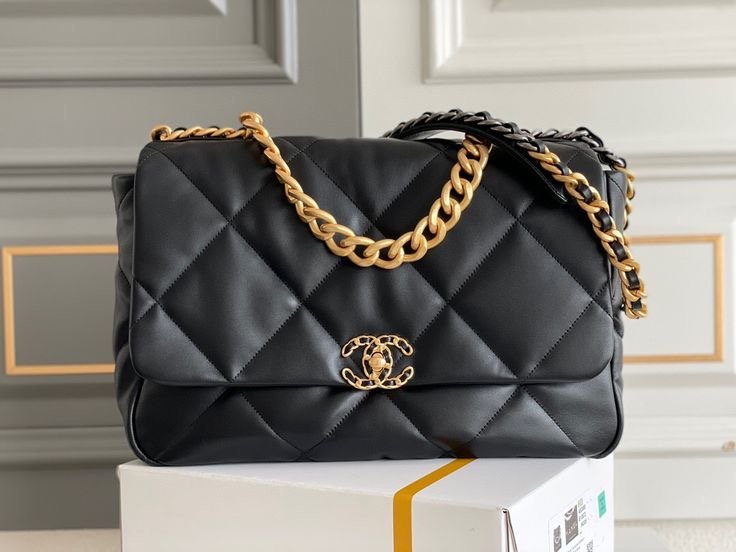 High    Chanel Cf Perfect 19 Black Handbag photo review