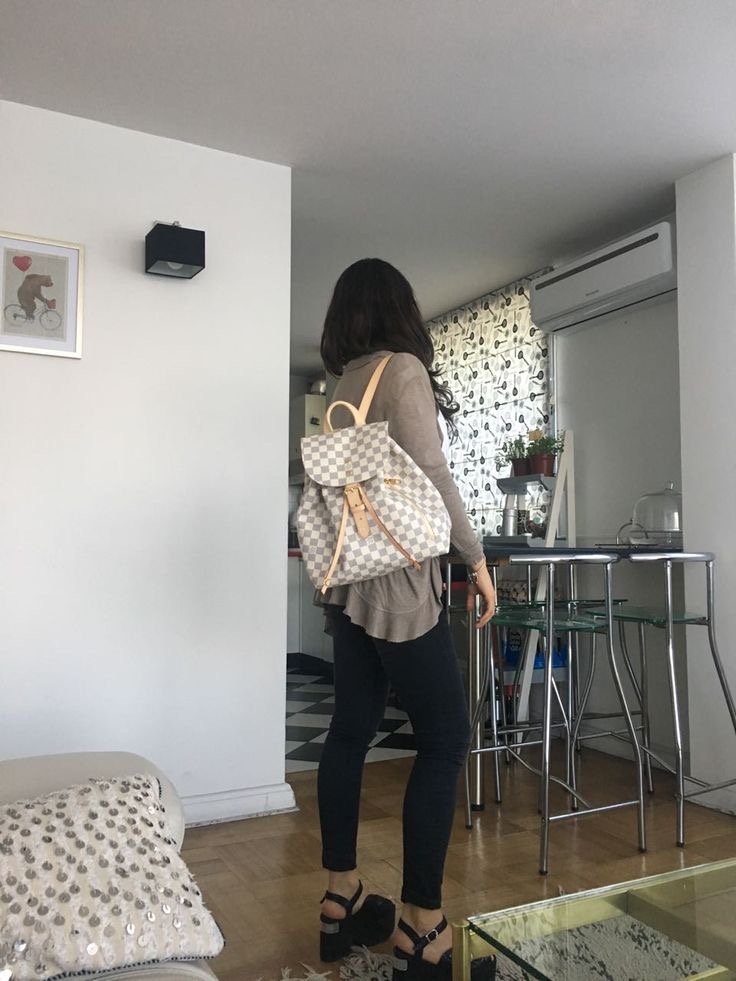 Louis Vuitton Sperone Backpack Damier Azur N41578 BLV015 photo review